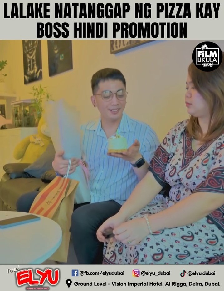 [MGA EPISOD] 135P0910 AC035 lalake, natanggap ng plzza kay boss hlndi promotlon