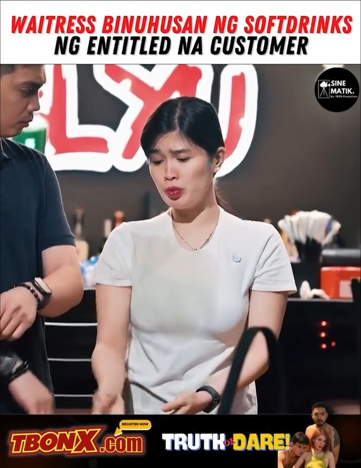 [MGA EPISOD] 016P1029 waitress binuhusan ng softdrinks ng entitled na costumer